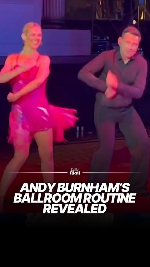 Burnham showcased ballroom dancing skills at MND event in 2024