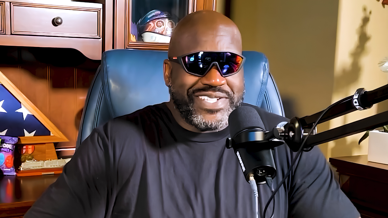 Shaq challenges Raygun to a breakdancing competition