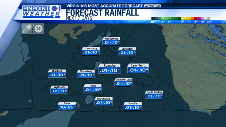 Pinpoint weather: Staying calm for the work week