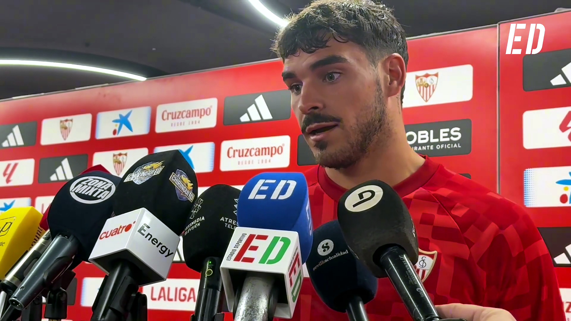 Isaac Romero acerca de su rendimiento y los malos momentos