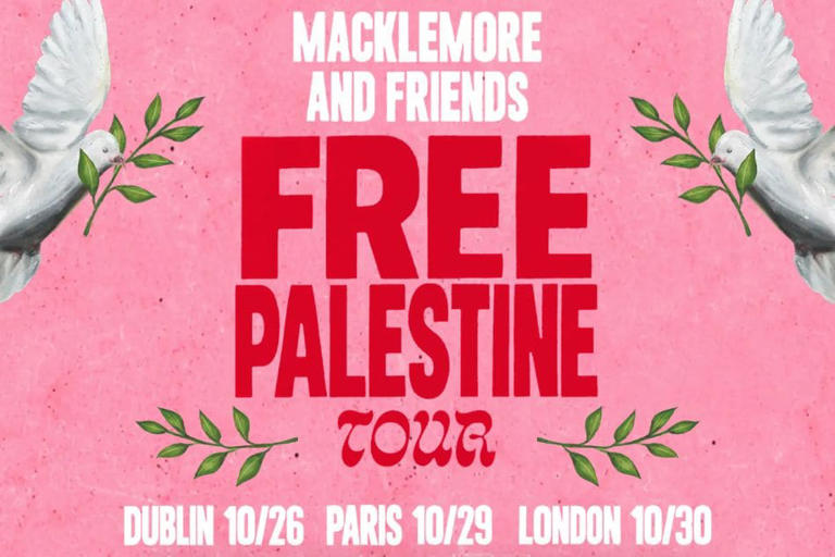 US rapper Macklemore launches 'Free Palestine Tour' after Ed Sheeran ...