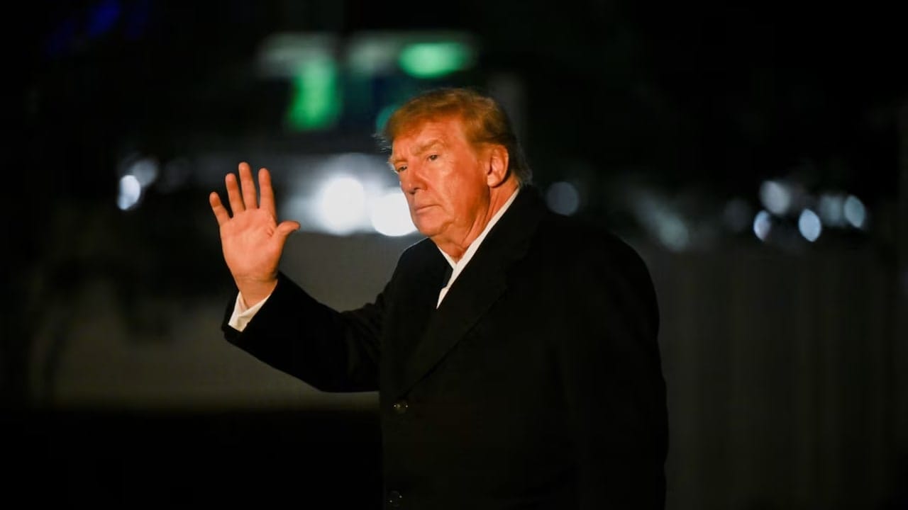 Trump approval rises from record low to 32% ahead of midterm election ...