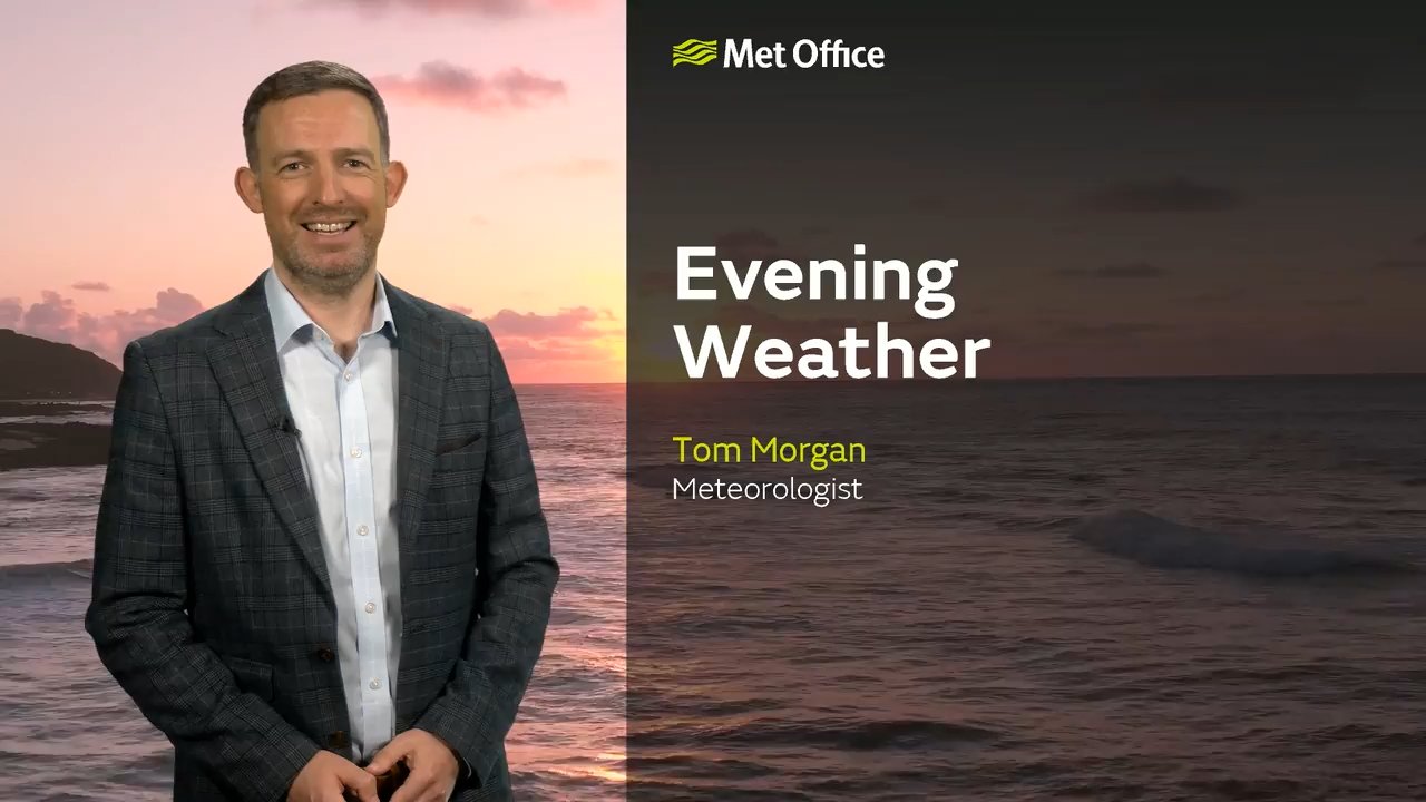 Met Office Saturday evening weather forecast 18/04/2026