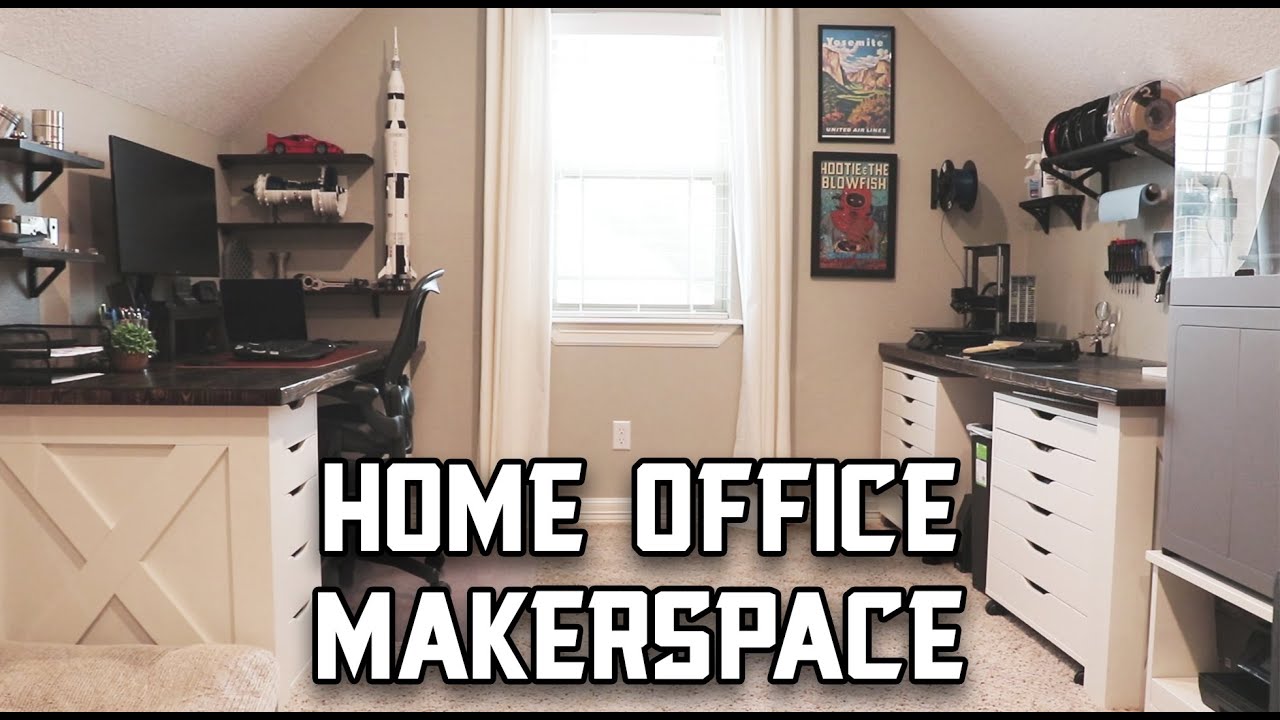 I transformed my home office into a makerspace 💡