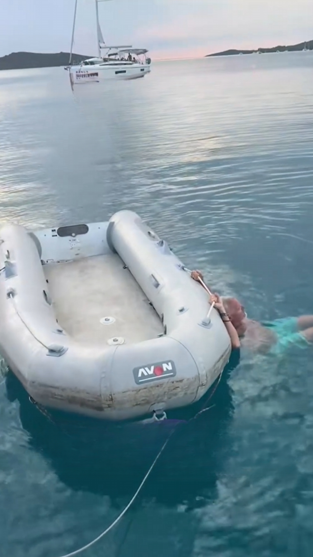 Couple takes on a dinghy challenge with very different approaches