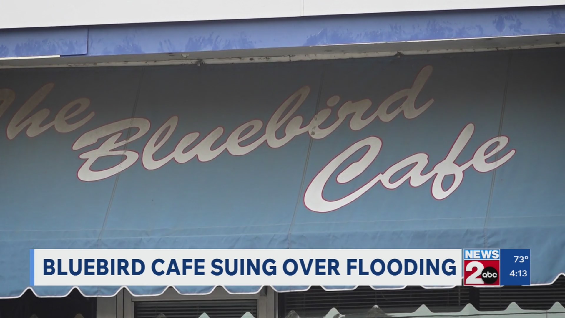 Bluebird Cafe suing over flooding