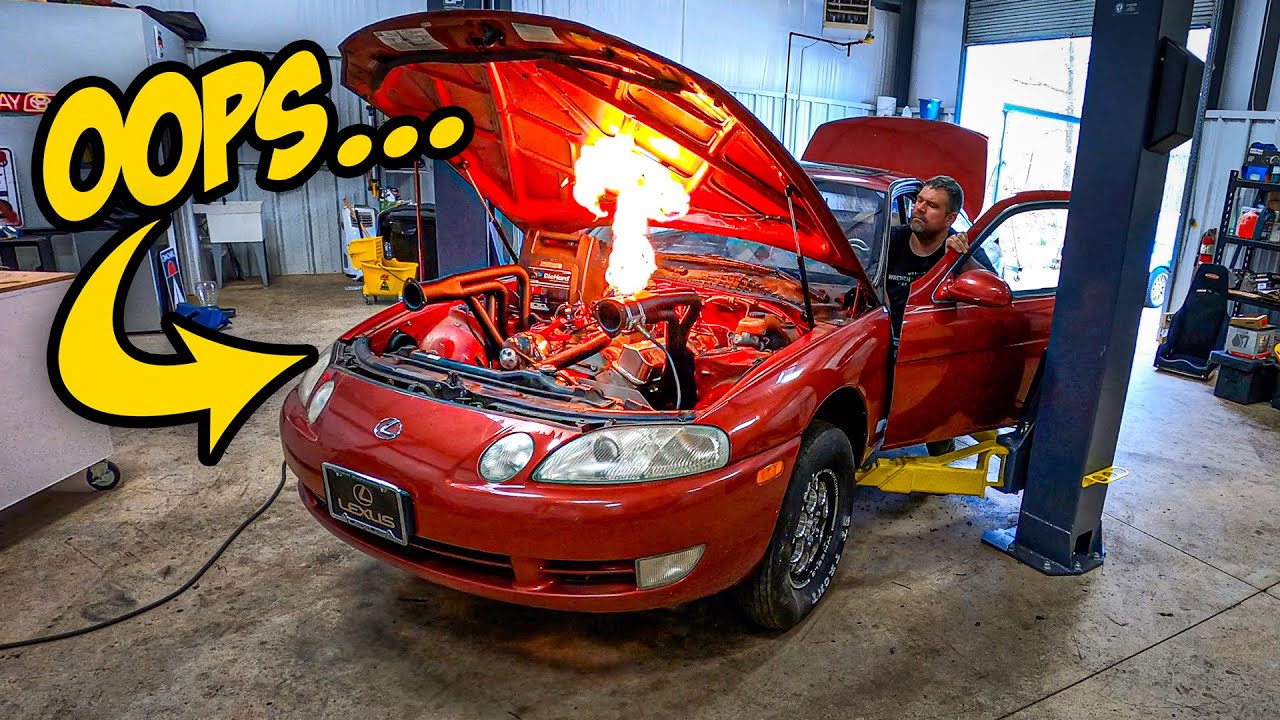 Trying to start my abandoned race car almost burned my shop down