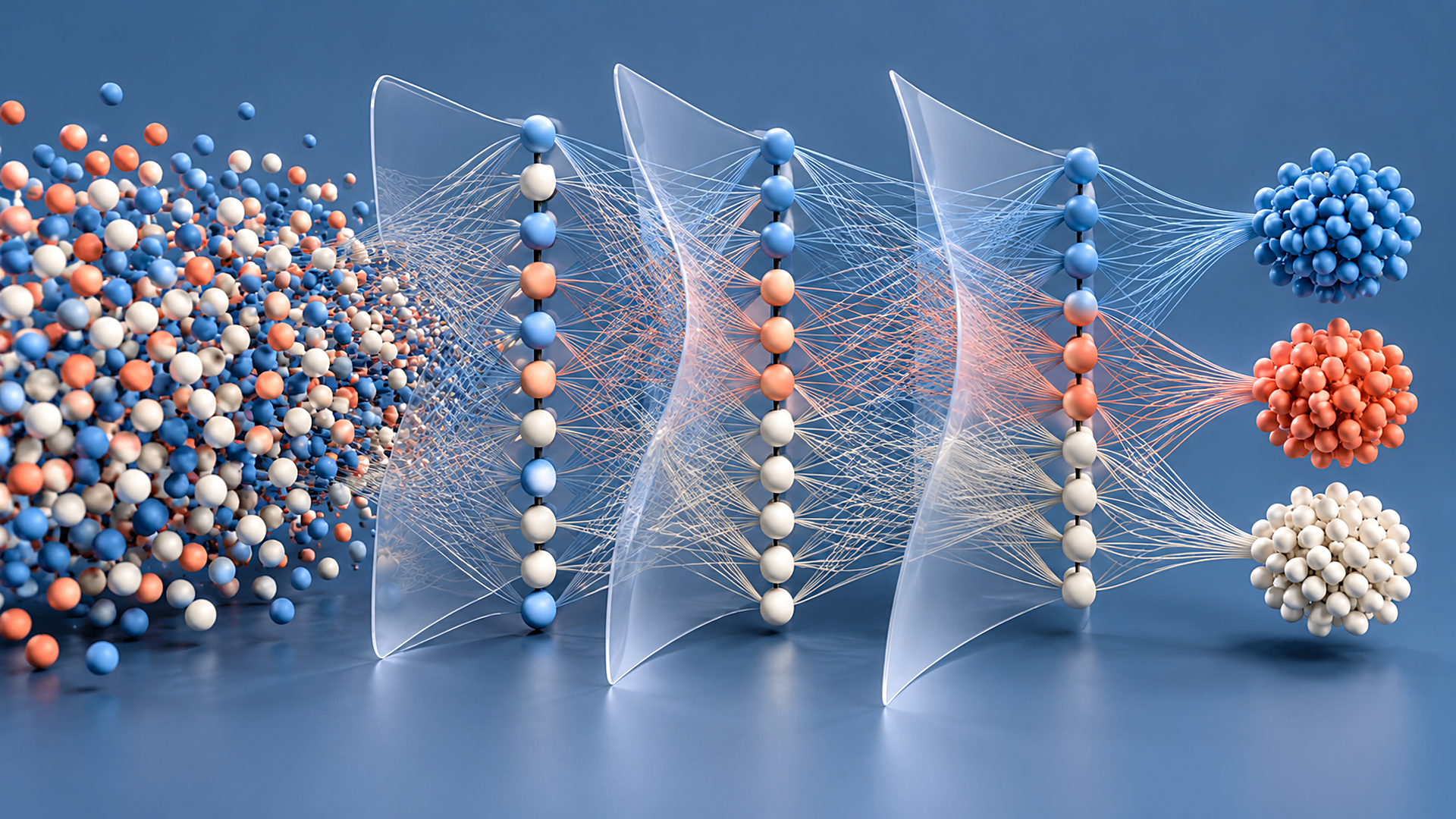 From perception to concept, how layered folding gives neural networks ...