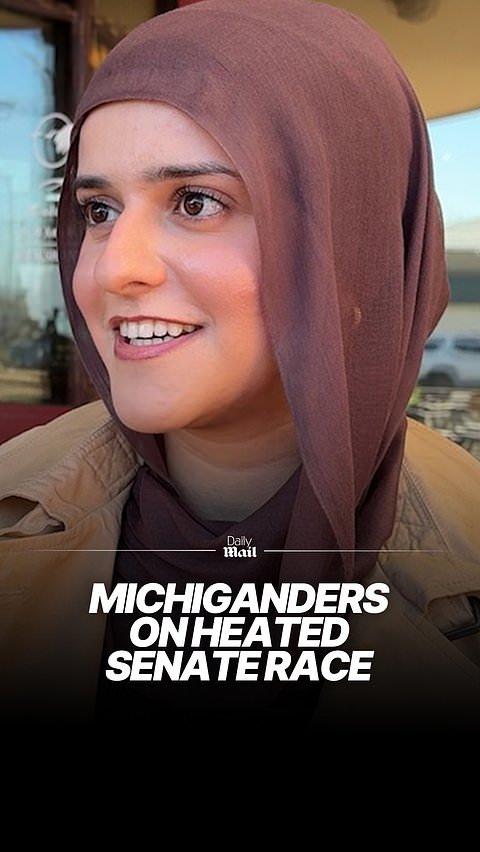 Michigan voters speak with the Daily Mail on heated Senate race