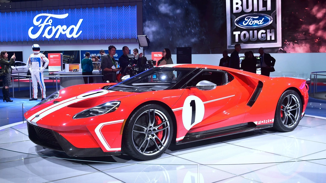 Bidding tops $1.2M for 559-mile Ford GT Heritage Edition