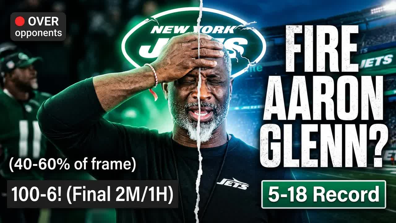 Fire Aaron Glenn? The Jets have become an embarrassment!