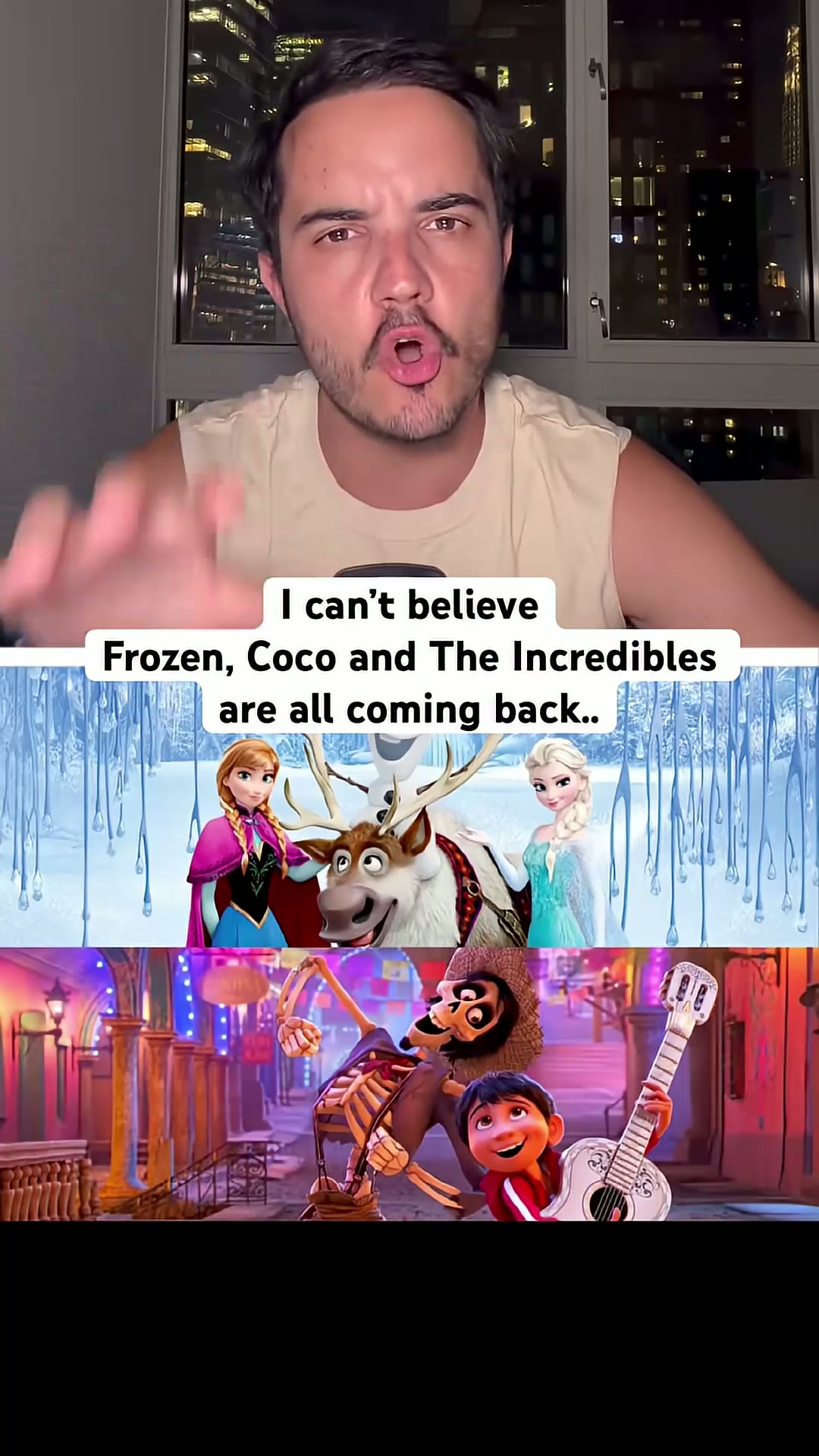 Frozen, Coco and The Incredibles are all coming back! #disney #movie # ...