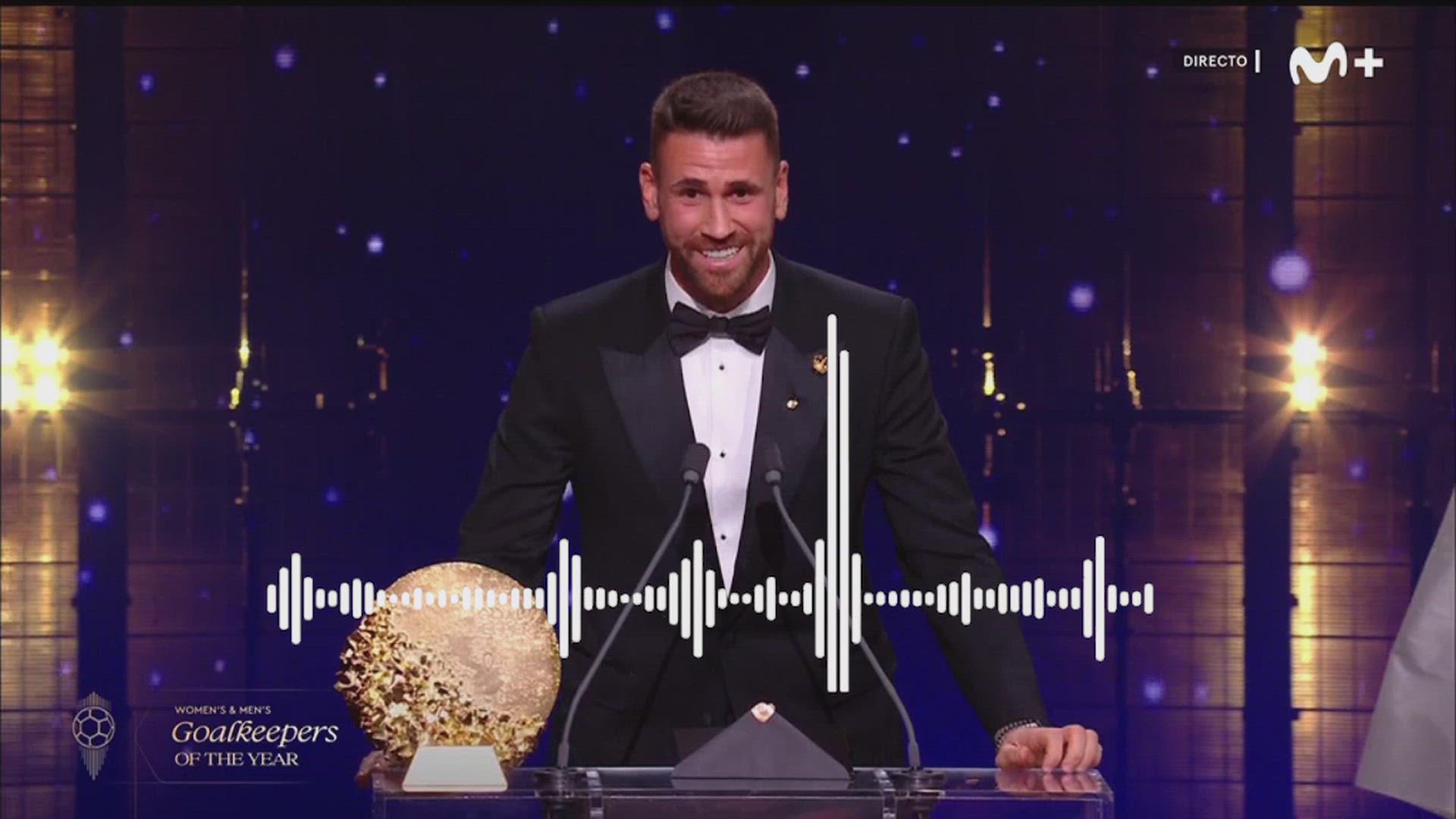 Unai Simón discurso mejor portero