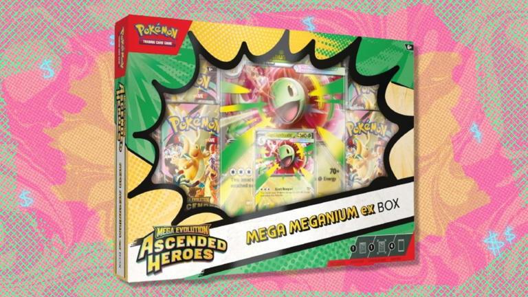 The Pokémon TCG Ascended Heroes Mega Meganium ex box is close to best ...