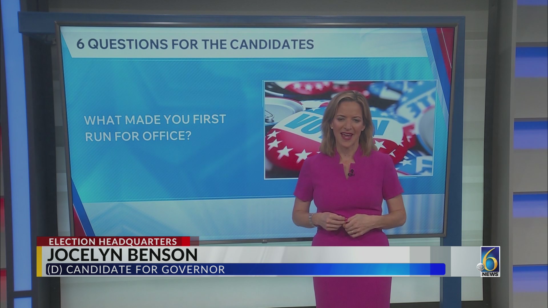 6 questions for gubernatorial candidate Jocelyn Benson