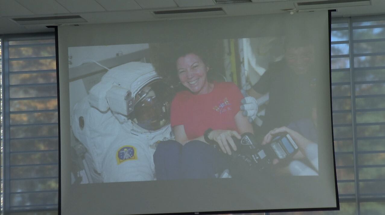 Former NASA astronaut visits local college during 