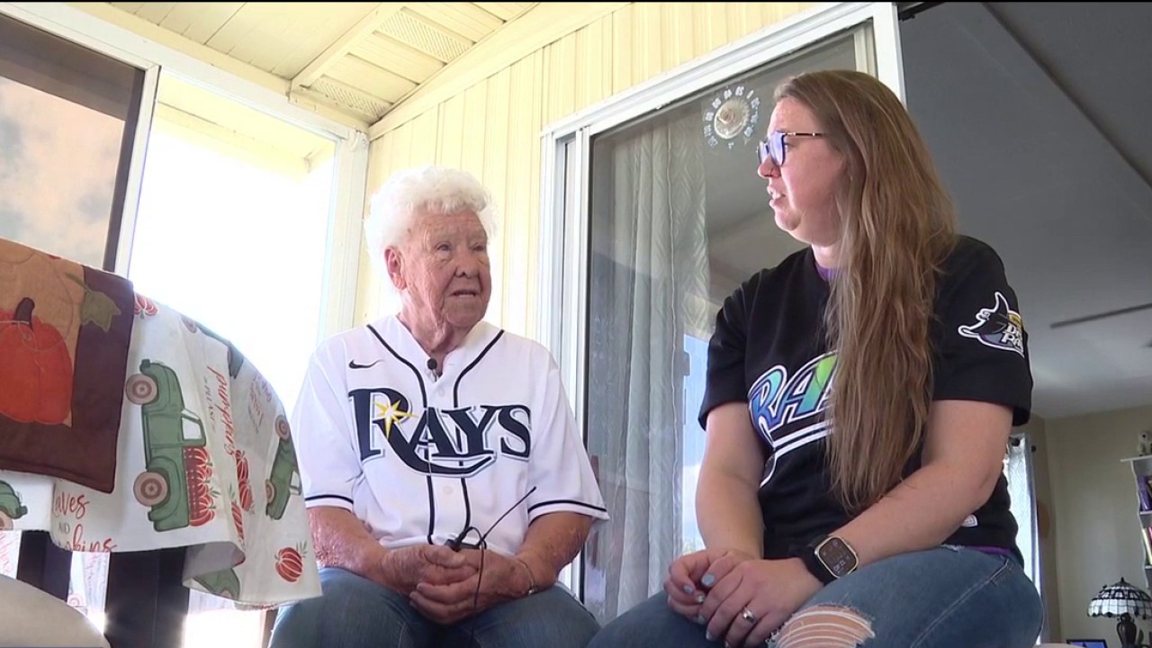 94-year-old Rays fan get surprise tickets to Game 3