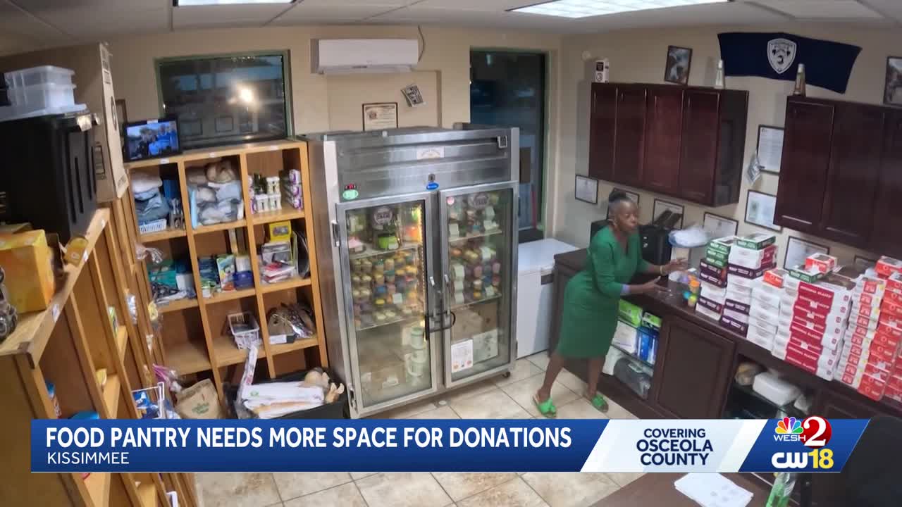 Kissimmee food pantry turns away donations due to lack of space