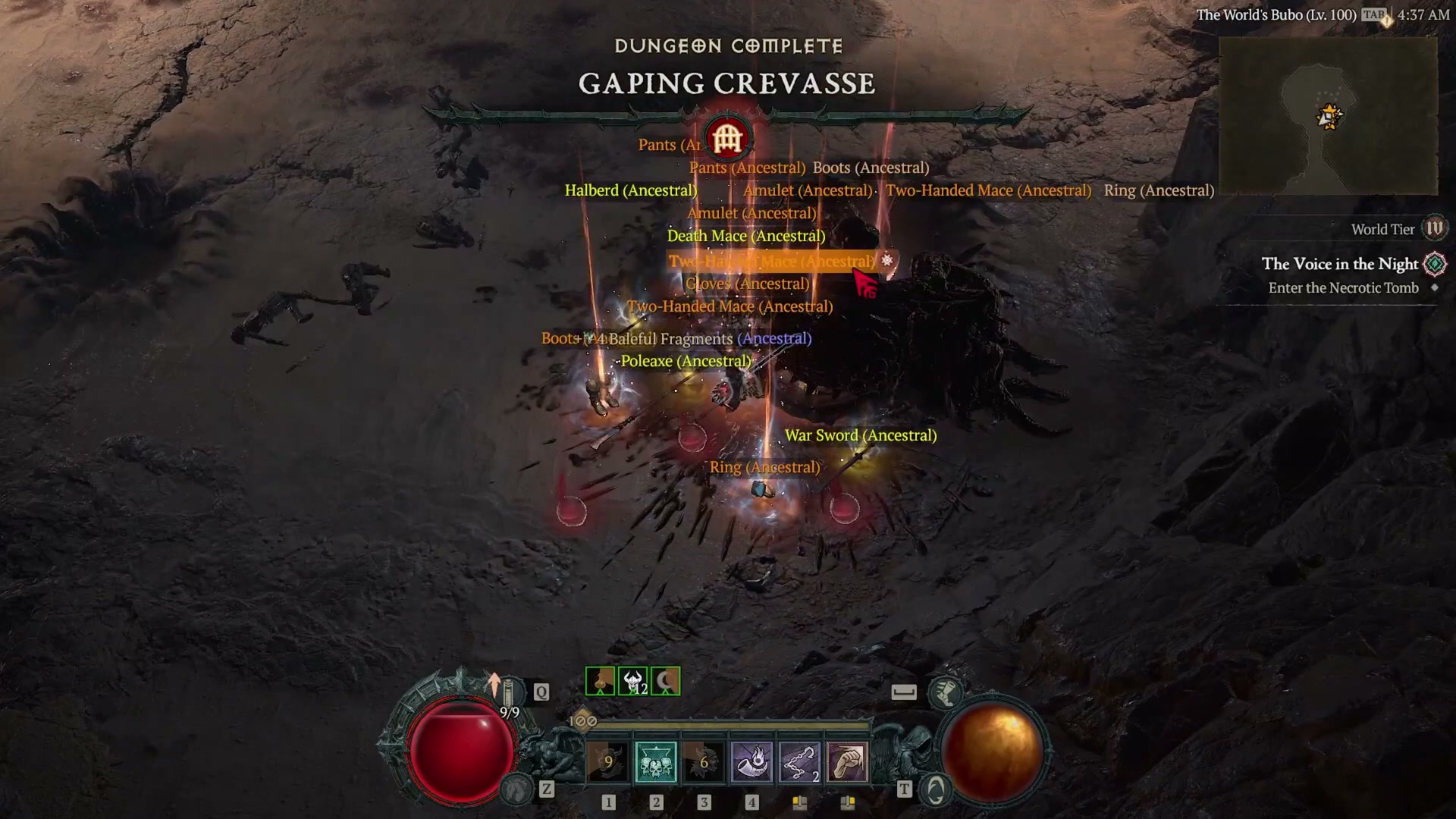 Bash barb showcase: Lilith, tormented Duriel, and Andariel