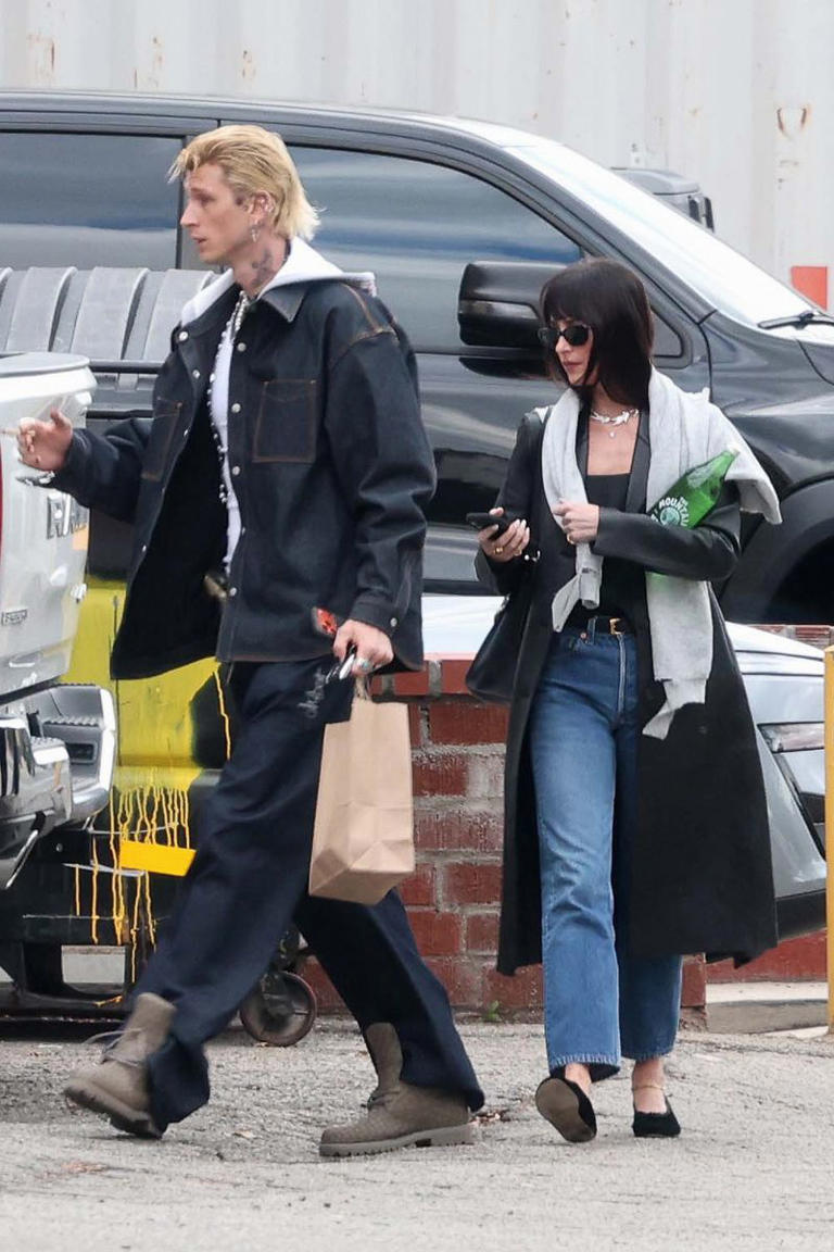 Dakota Johnson has found an unexpected music partner in Machine Gun ...