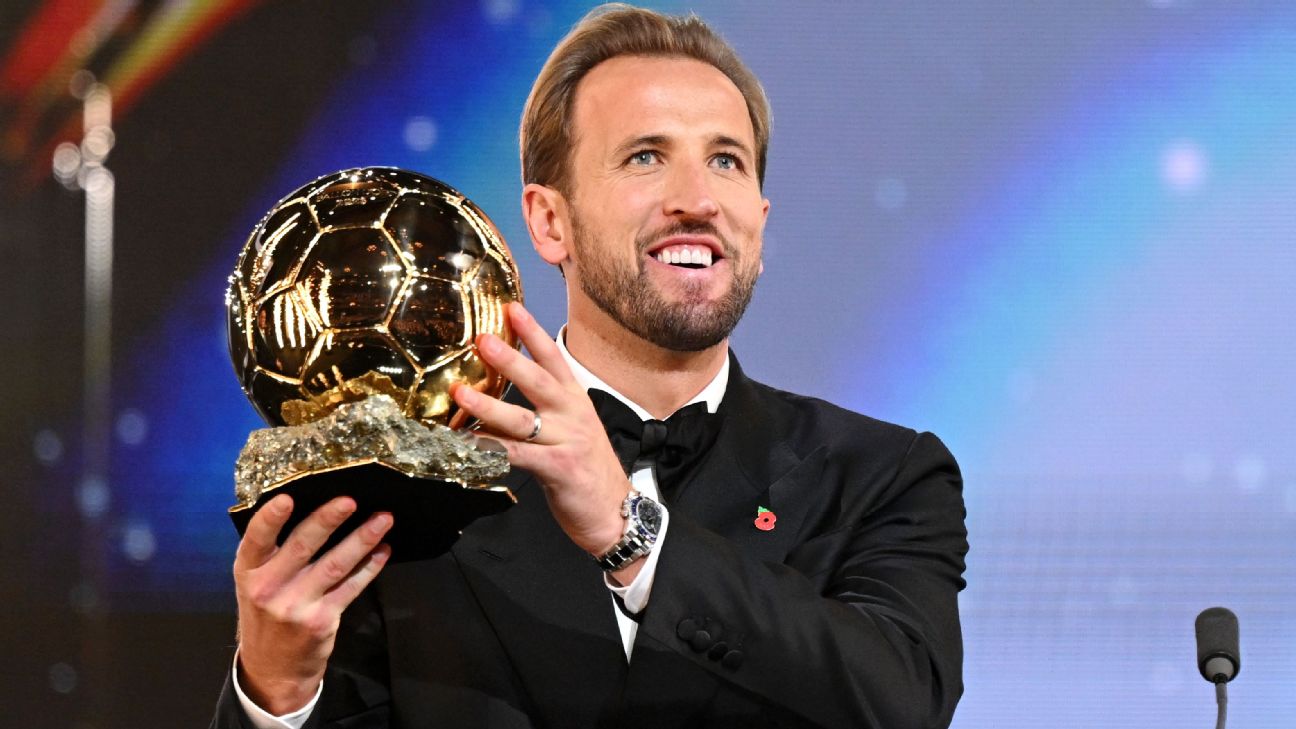 Kane's long road to Ballon d'Or glory ends with his crowning moment