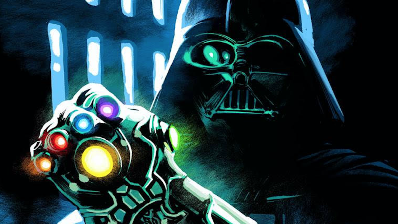 Darth Vader wields the Infinity Gauntlet for new 'Star Wars'/'Marvel ...