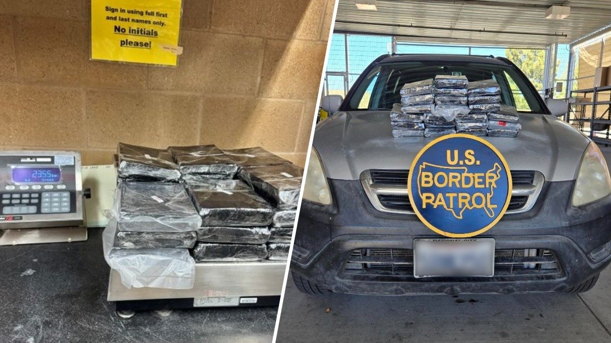 51 pounds of fentanyl seized in Border Patrol operation in San Diego County
