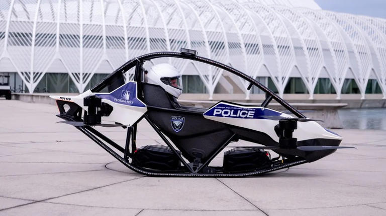 Manned drone that sounds like angry wasps is latest police toy ...