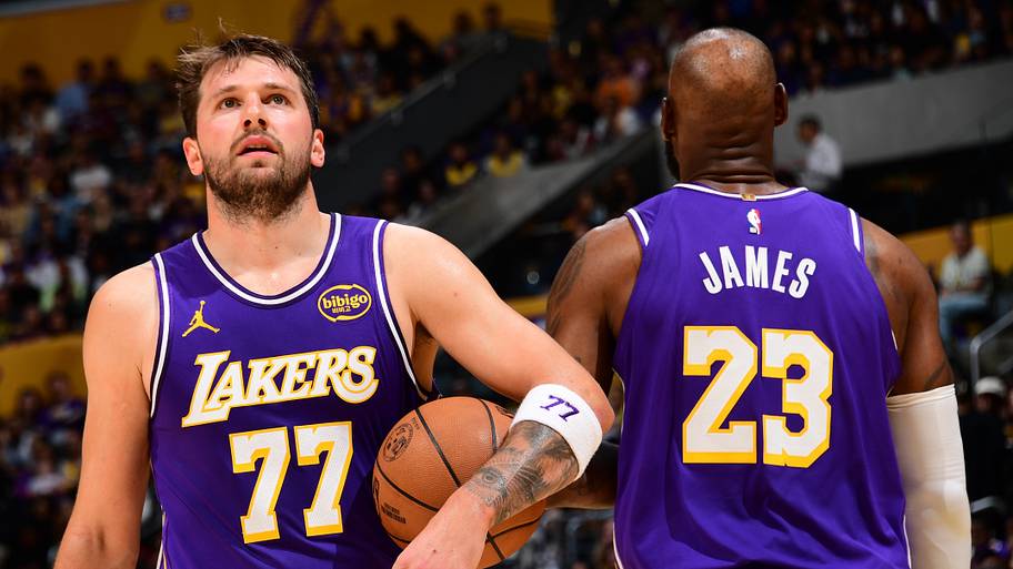 Luka Dončić already passed LeBron James on this Lakers scoring list