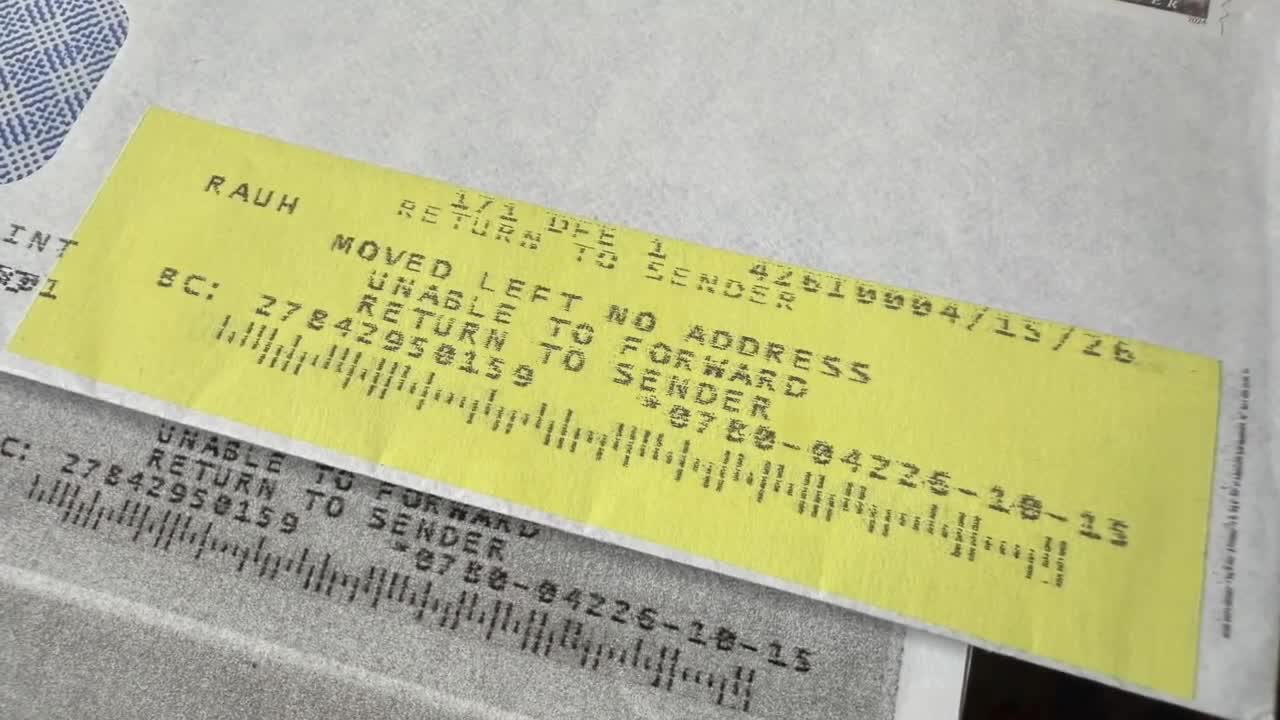 Bills, bank statements and ballot returned for six months after USPS ...