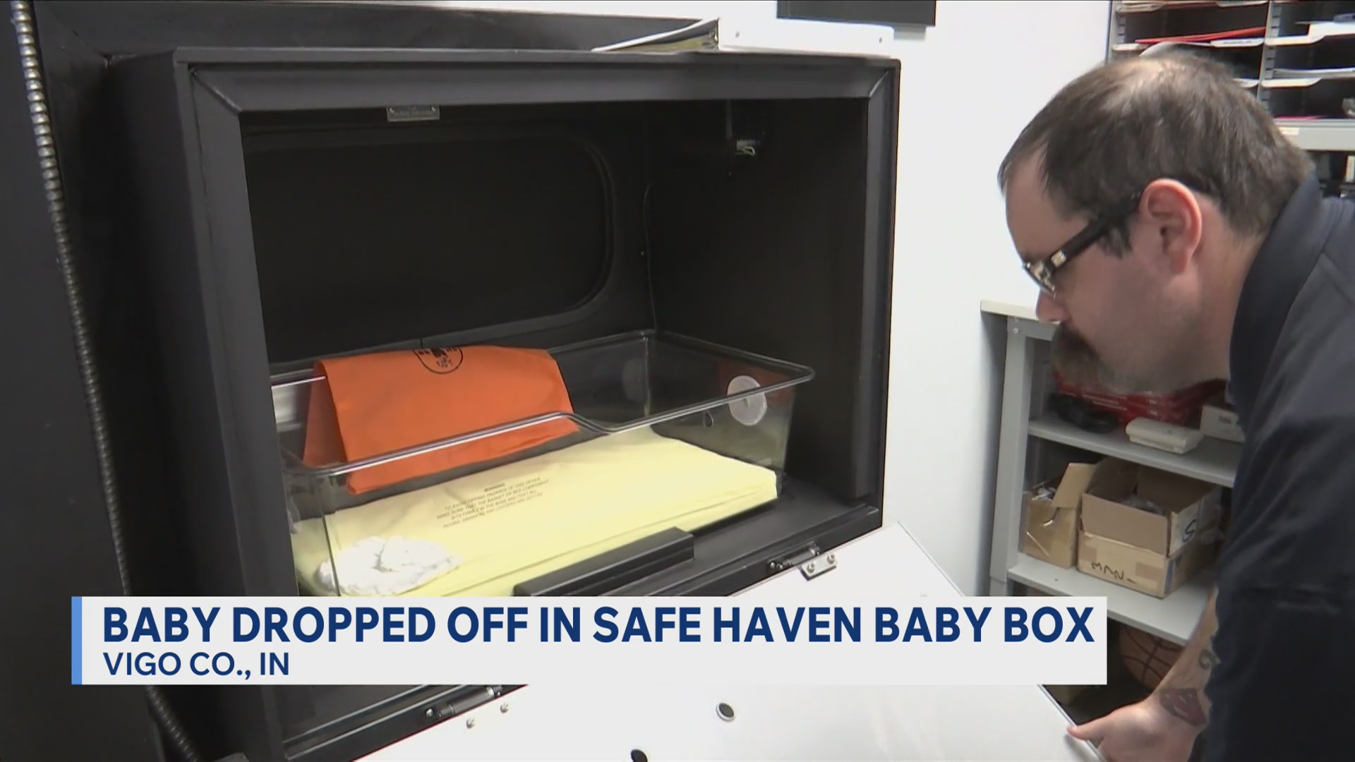 Baby dropped off at Safe Haven Baby Box at Sugar Creek Fire Department
