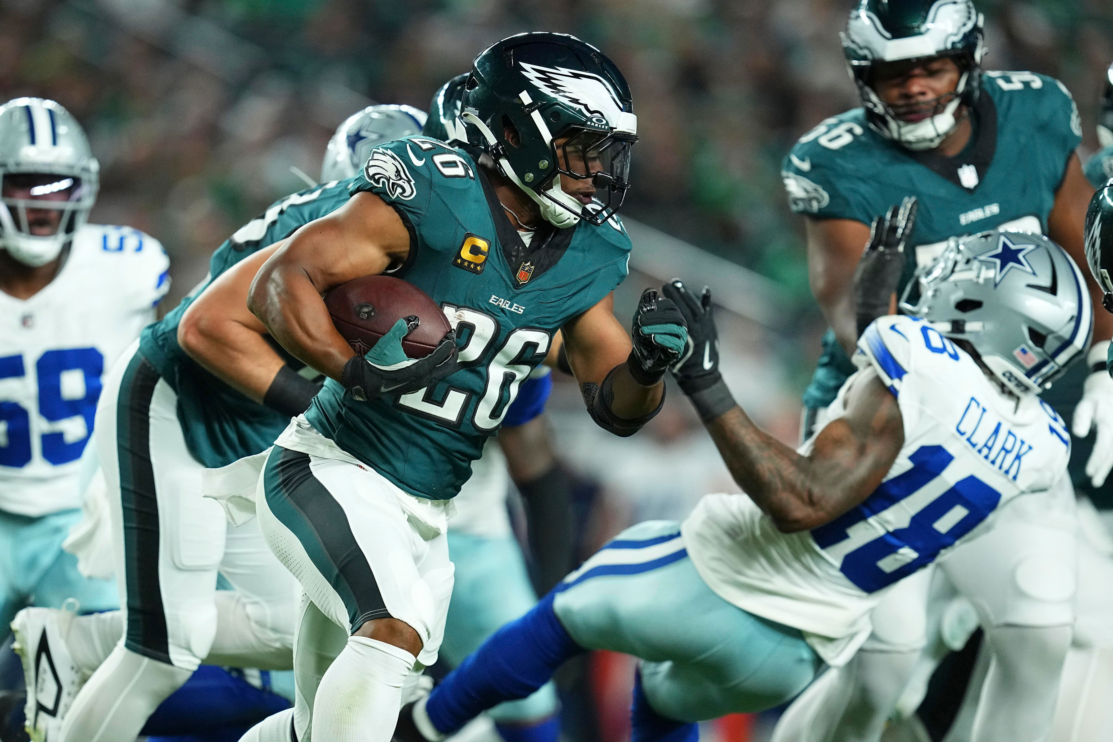 Eagles-Cowboys inactives: Saquon Barkley will play