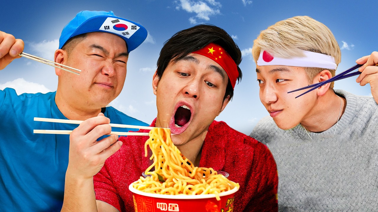 China vs Japan vs Korea: Who uses chopsticks best?