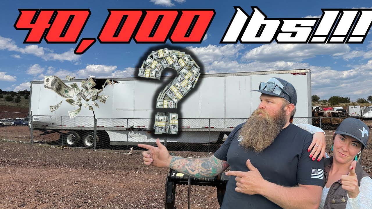 Inside the trailer: A treasure worth $40K!