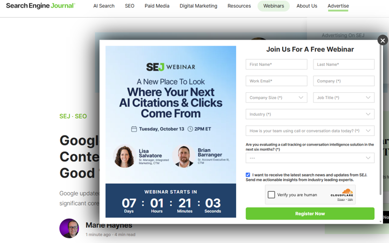 Pop-ups and SEO: What's safe, what's risky, and what to fix