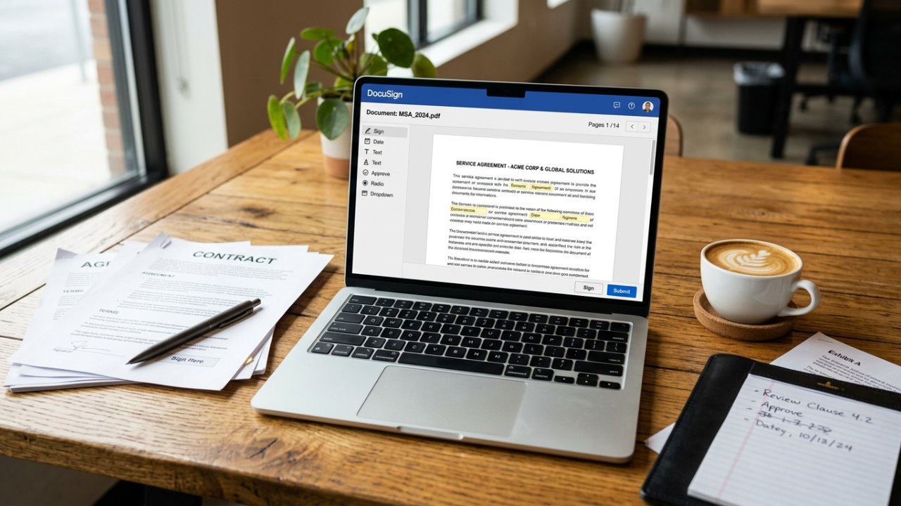 DocuSign launches PDF editor to streamline contract management