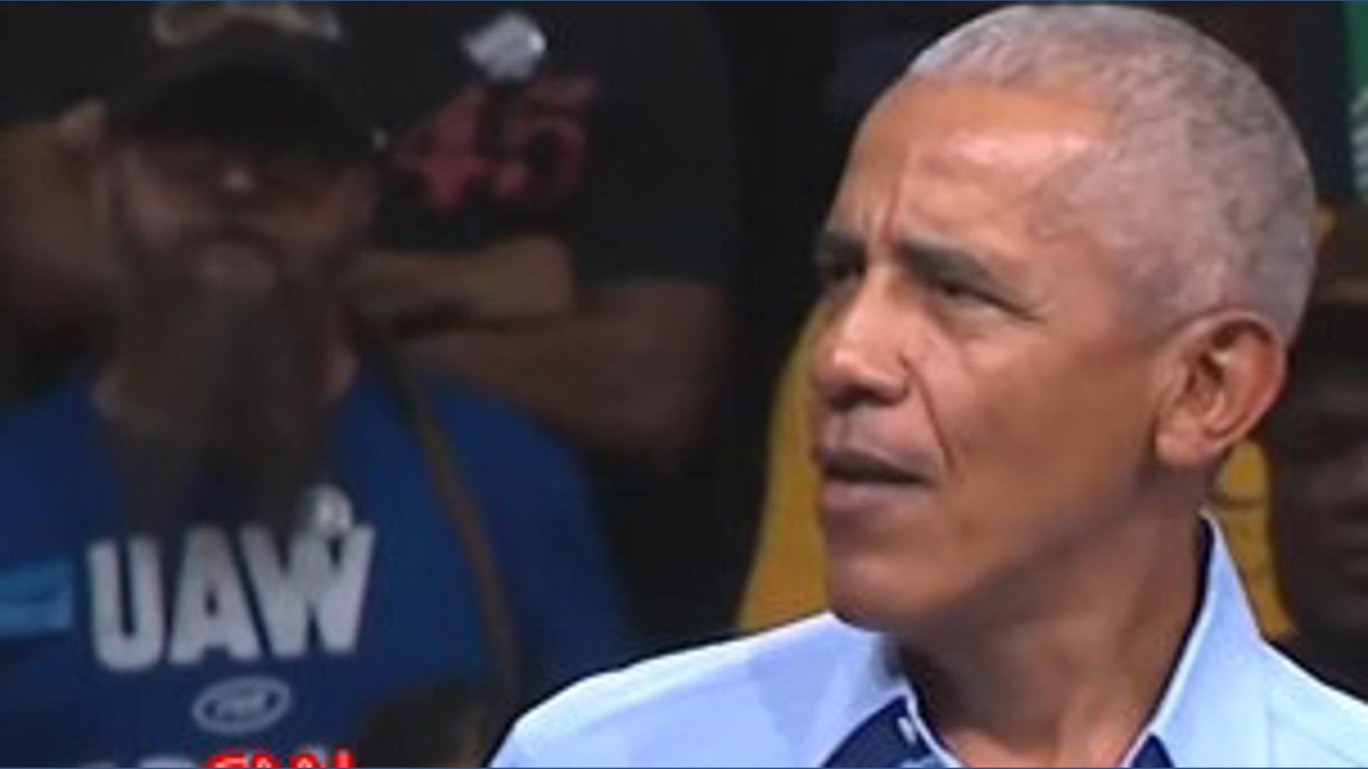 Obama jokes about the well-known evil empire, Canada