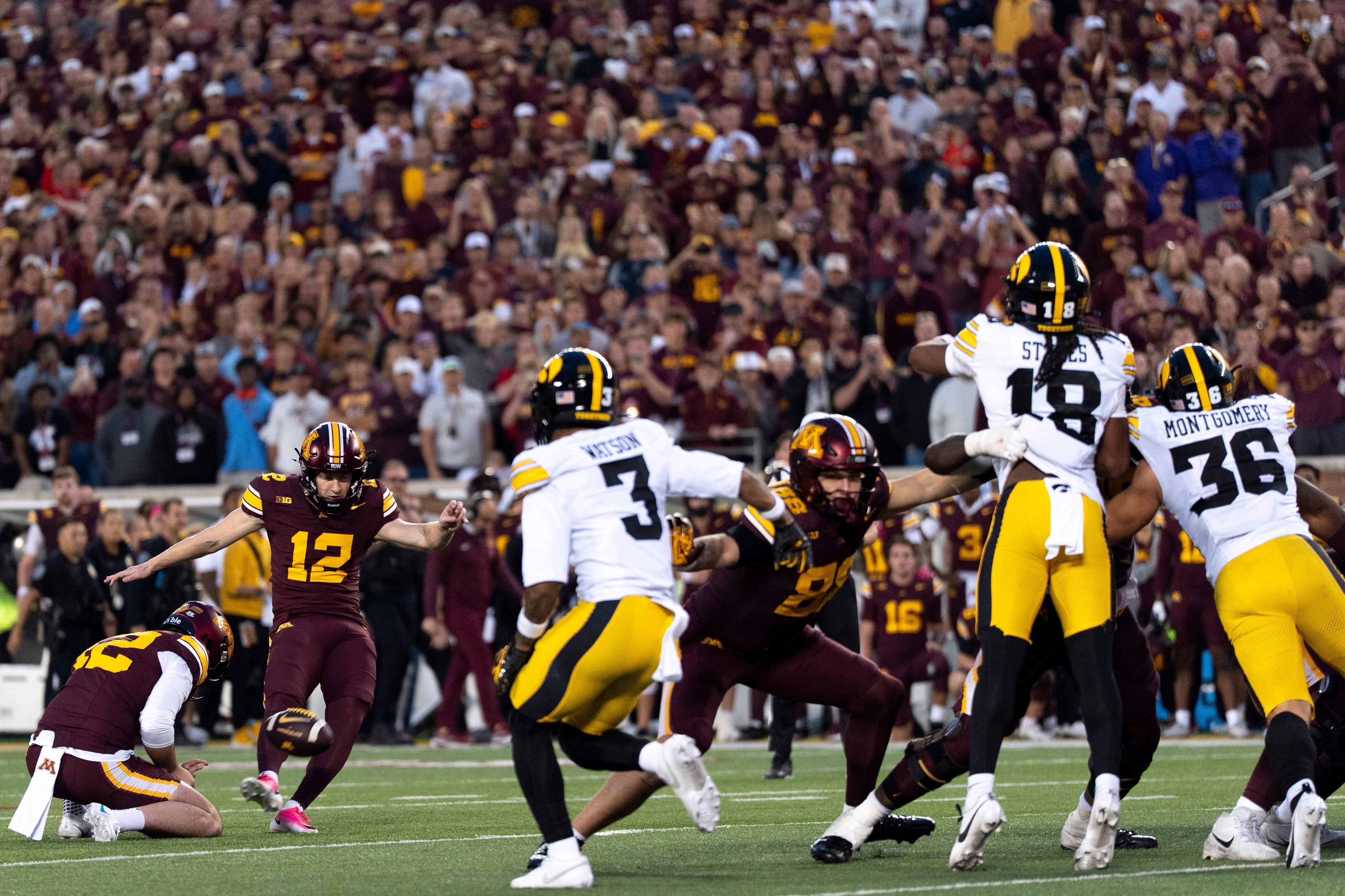 Minnesota football: Luke Drzewiecki named Big Ten special teams player of the week