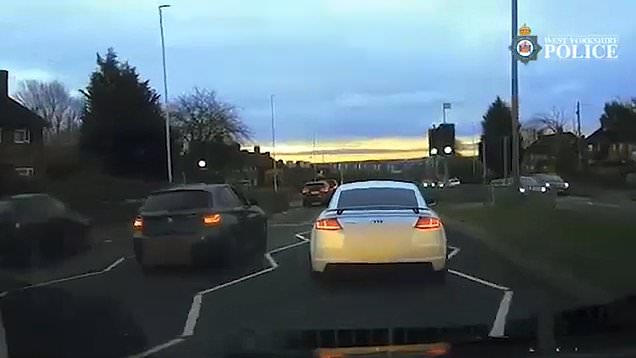 Dashcam footage shows drivers racing before killing mum and four-year ...