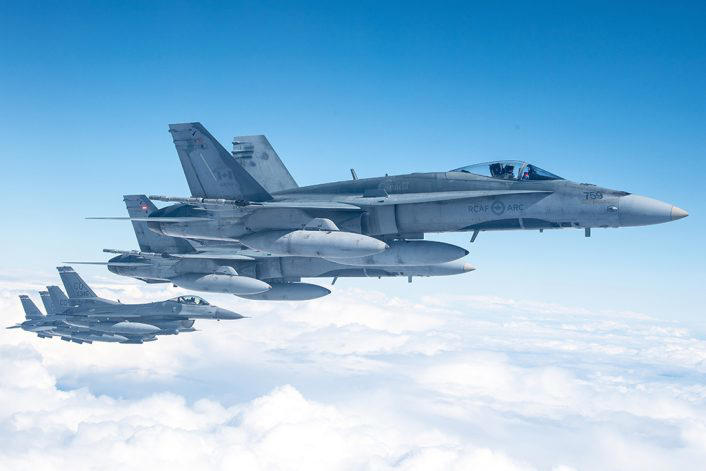 Canada receives its first two CF-35A fighters at Luke Air Force Base