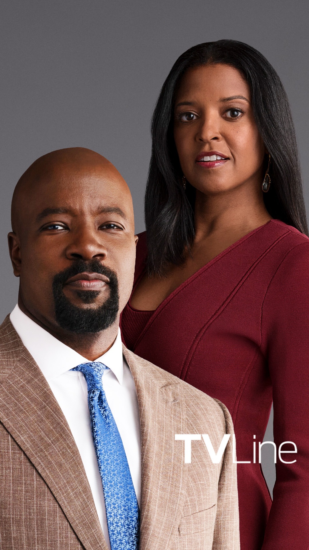 Cupertino | Mike Colter & Busy Philipps on Renée Elise Goldsberry reunion