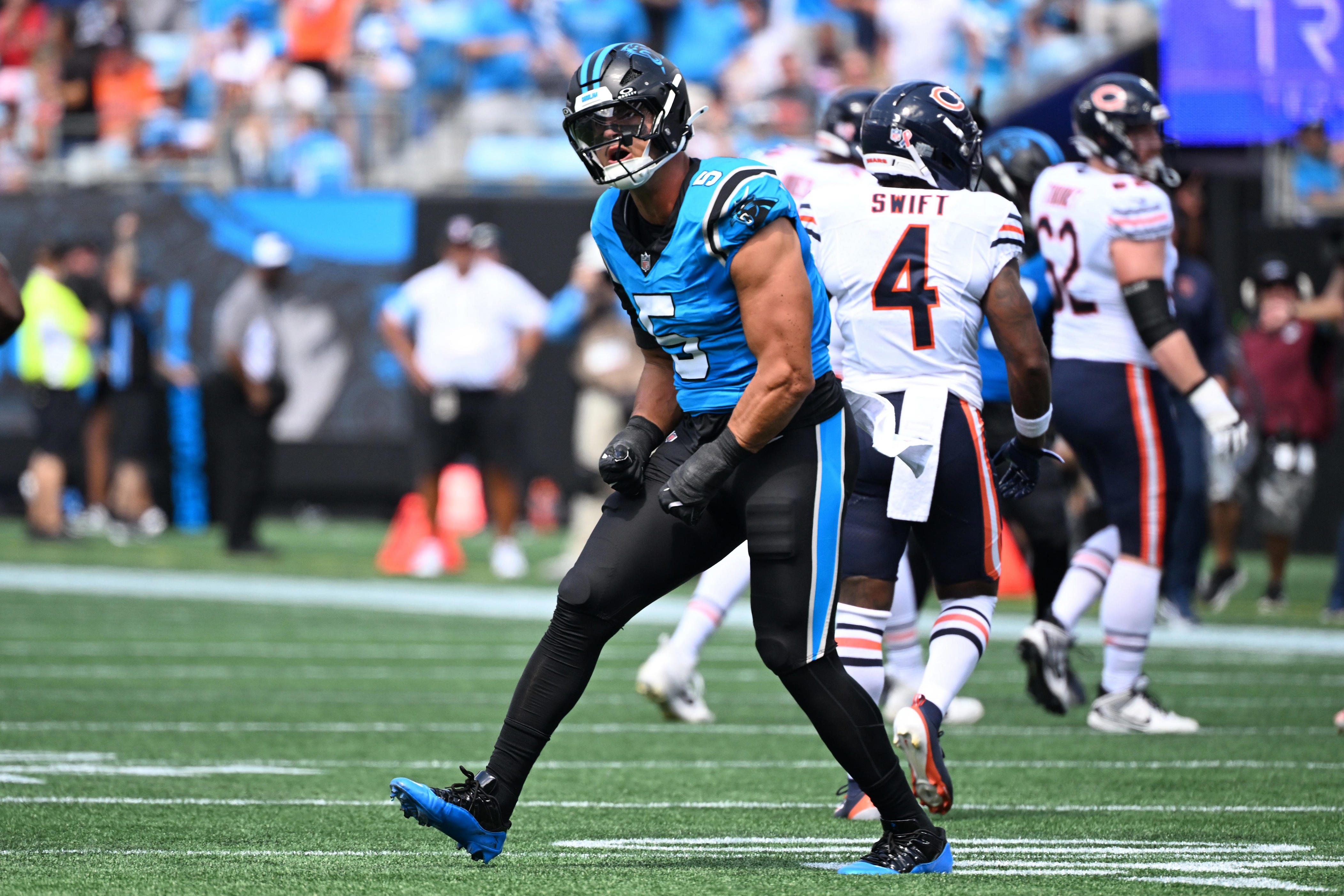 Panthers rule out top pass-rusher and top OL before facing Packers