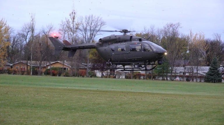 DEA flies into Wahpeton High School to promote drug prevention during ...