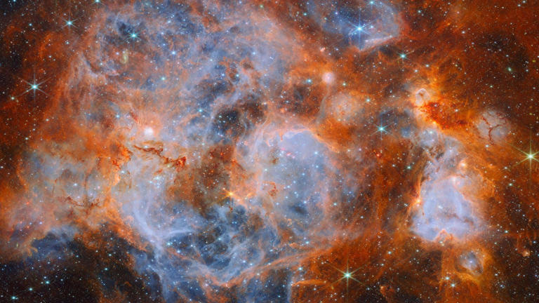 Witness the birth of a star in new James Webb Space Telescope image
