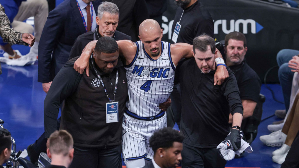Magic’s Jalen Suggs avoids significant knee injury but will miss at ...