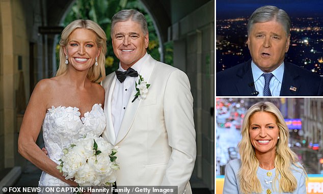 Fox hosts Sean Hannity and Ainsley Earhardt marry