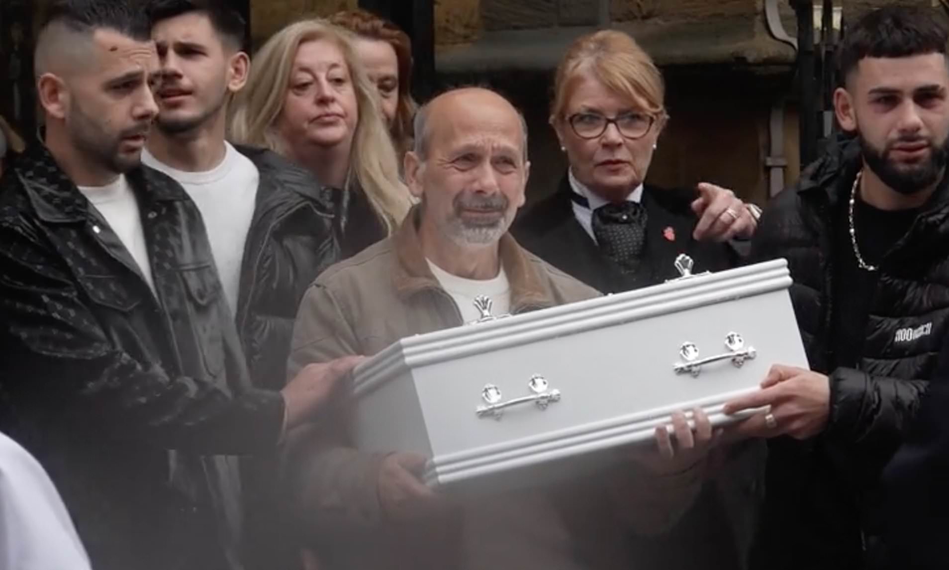 Funeral held for newborn baby girl who was stabbed 15 times by mother ...