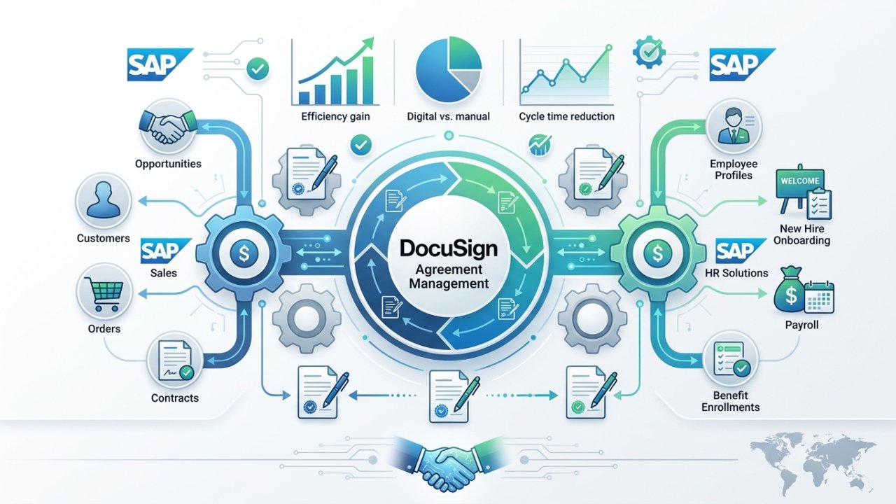 DocuSign launches integrated agreement management for SAP sales and HR ...