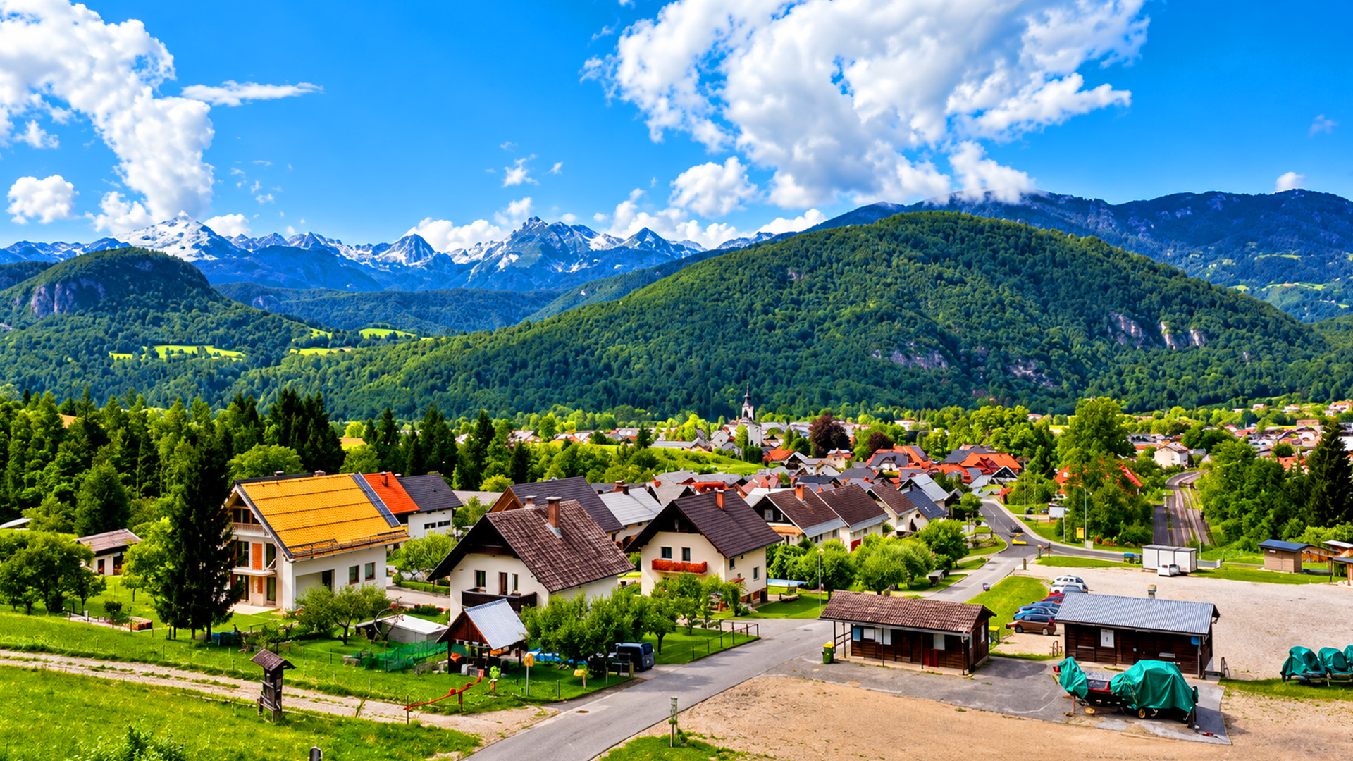 Bled reveals a different side of Slovenia's alpine landscape