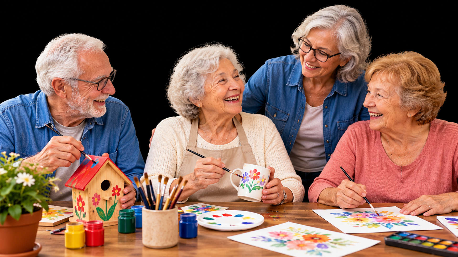 The benefits of hobby groups for protecting senior memory